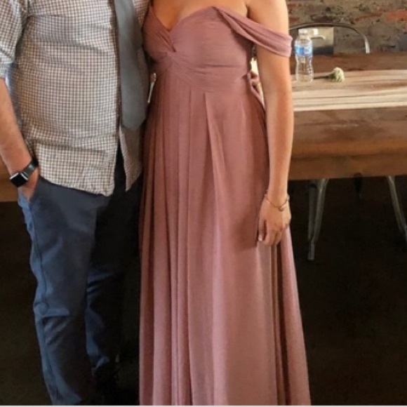 Azazie Kailynn Bridesmaid Dress - Vintage Mauve - Picture 8 of 13